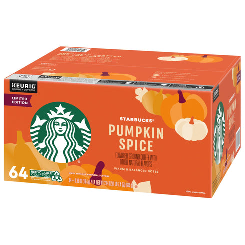 Starbucks Pumpkin Spice K-Cups, 64 ct.
